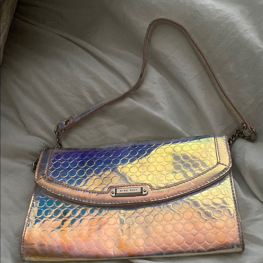 Nine West Iridescent Clutch Bag